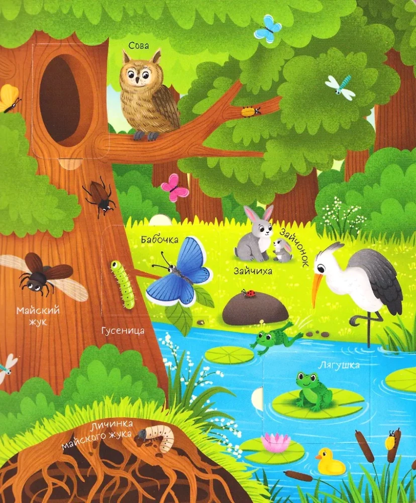 Books with Windows. Mommies and Babies