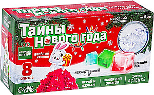 Набор для опытов - Тайны Нового Года, зайчик