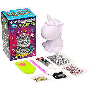 Алмазная мозаика на фигурке - Вошебный единорог