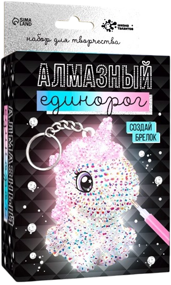 Zestaw kreatywny - Diamentowy Jednorożec