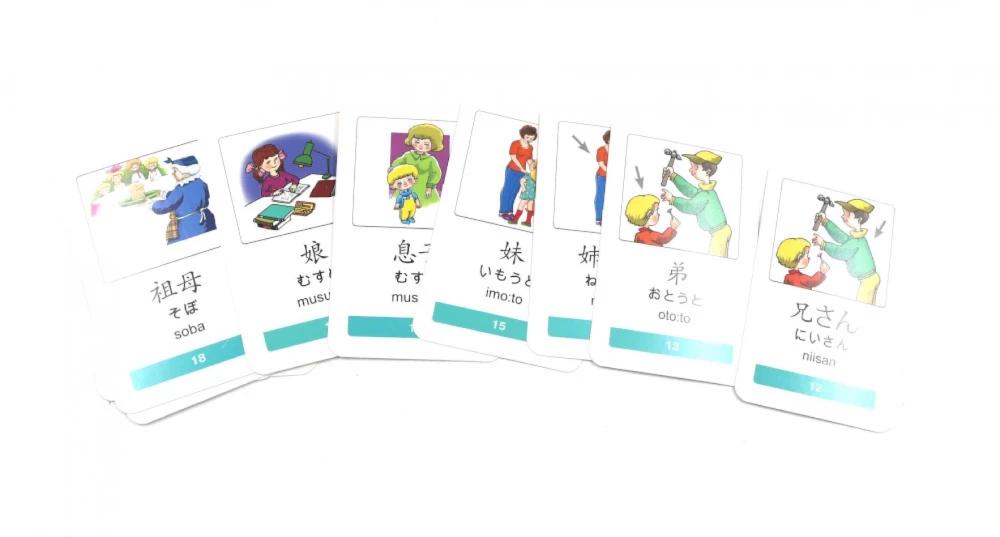 Thematic Cards. My First Japanese Words. 333 Cards for Memorization
