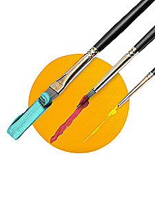 Painting by numbers - Black canvas with glowing paint. Cat loyalty (25 colors)