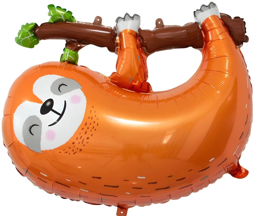 Foil Balloon - Sloth