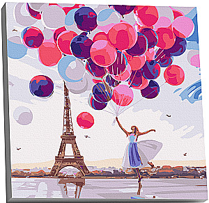 Bild nach Zahlen - luftige Stimmung