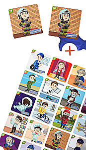 Kohapealne mäng - Memo. Meeste ametid