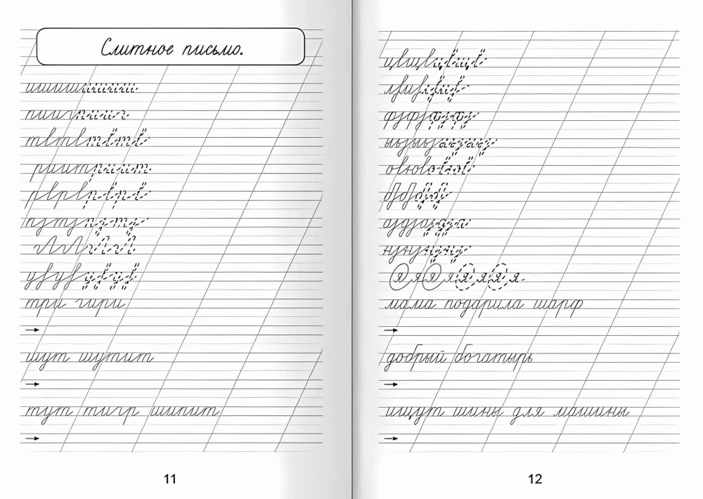 Kalligraafia. Tähed, silbid ja ühendused