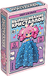 Набор для опытов - Выращивание кристаллов, девочка