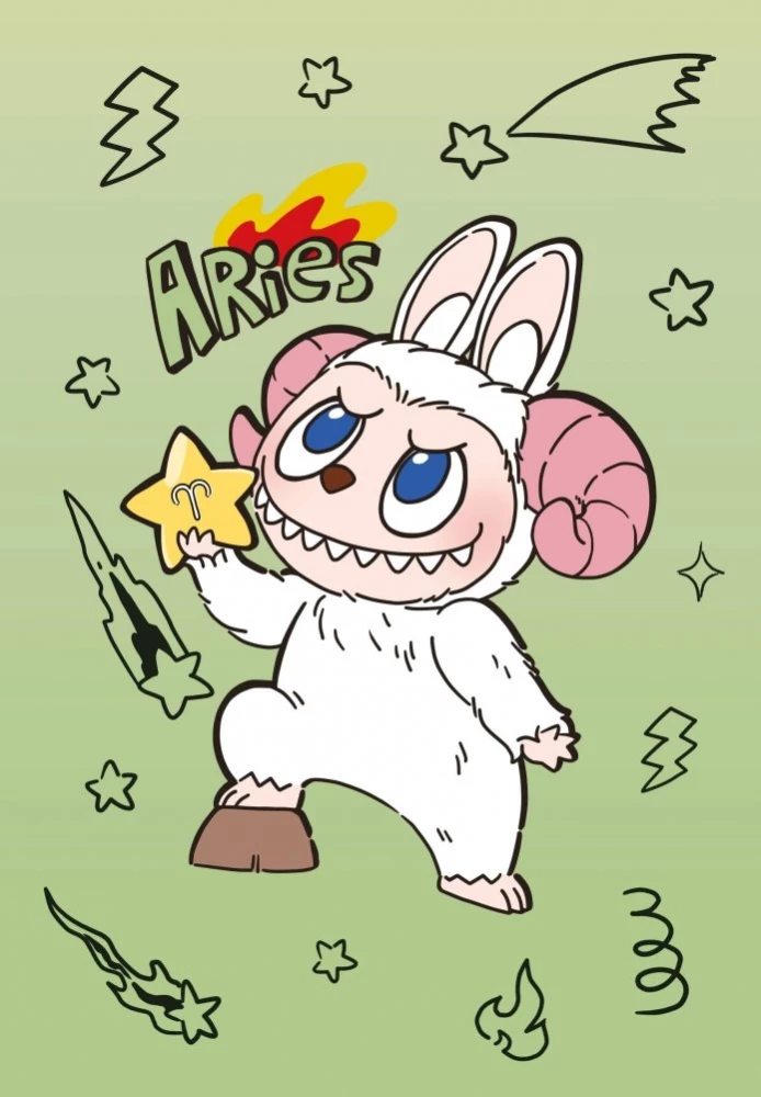 Monstrai. Astrologinė užrašų knygelė Avinas