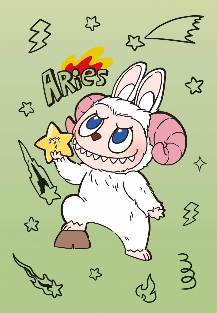 Die Monster. Astrologisches Notizbuch Widder