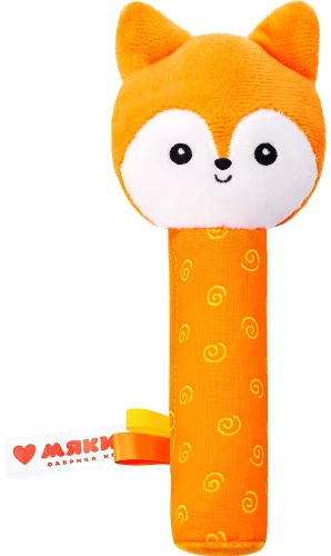 Weiche Quitschsäule - Fuchs Orange