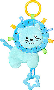 Мягкая игрушка-подвеска - Хрустящий Лева с петельками