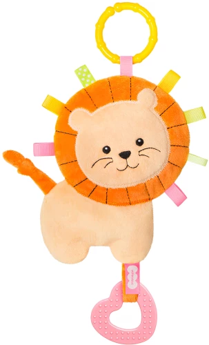 Weiches Spielzeughängematte - Knuspriger Löwe Bonya mit Schlaufen