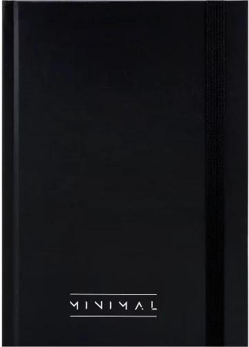 Записная книжка - Классический черный, 72 листа, в точку