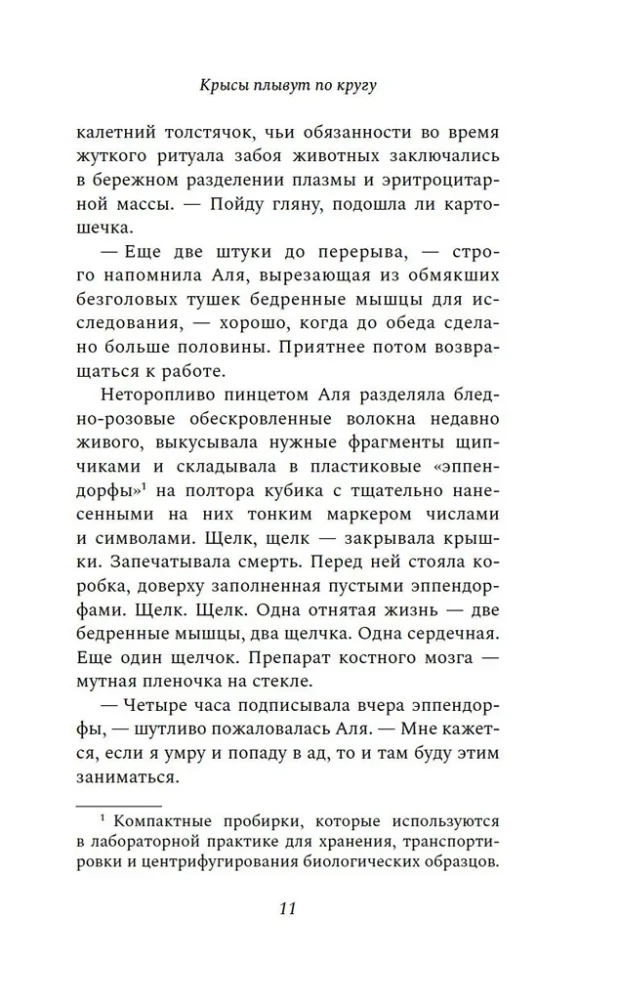 Žurkas peld pa apli
