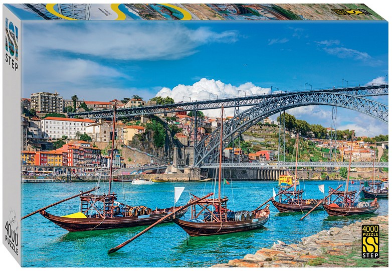 Puzle - Porto, Portugāle, 4000 elementi