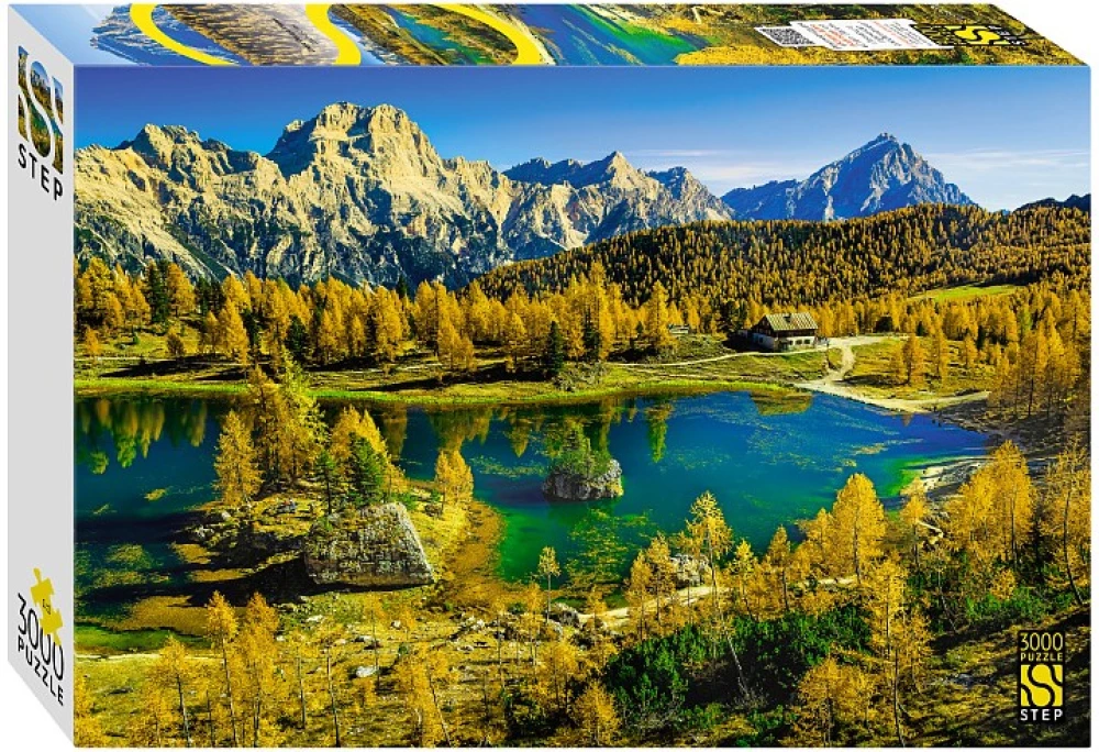 Пазл 3000 - Озеро Федера. Италия