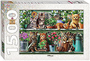 Mosaic "puzzle" 1500 "Kittens"