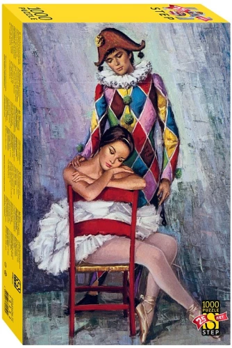 Puzzle 1000 "Arlekin i baletnica"