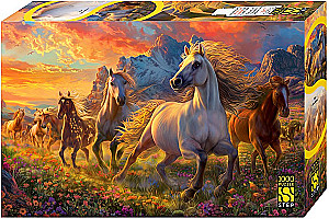 Пазл 1000 - Табун