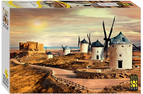 Puzzle - Consuegra, Hiszpania, 1000 elementów