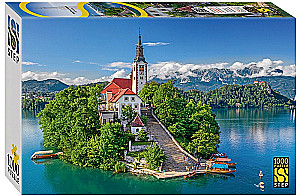 Пазл - Озеро Блед, Словения, 1000 элементов