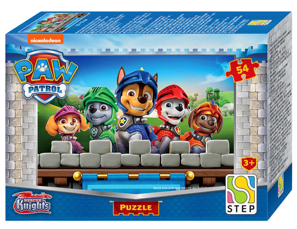 Puzzle - Psi Patrol, 54 elementy, w asortymencie