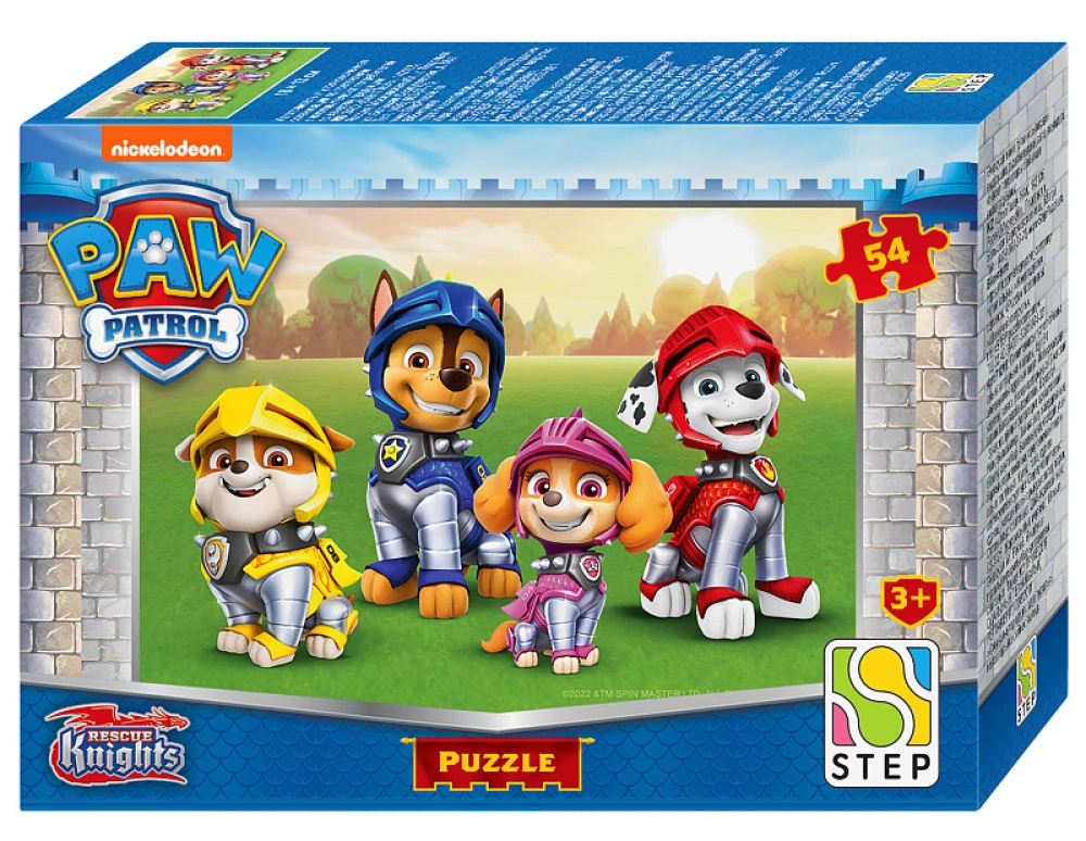 Puzzle - Psi Patrol, 54 elementy, w asortymencie