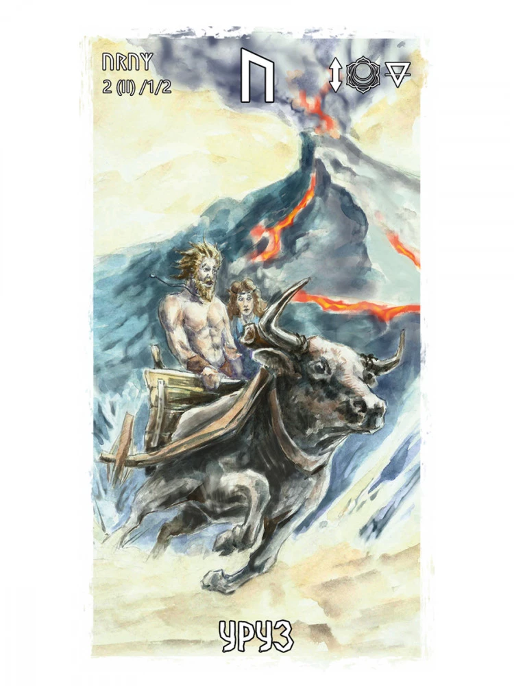 Runic Oracle - The Power of Odin (25 cards + instructions)