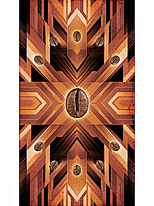 Coffee Oracle of the Petersburg Sorceress: Frau Kirchhoff (44 cards + QR instruction)