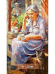 Coffee Oracle of the Petersburg Sorceress: Frau Kirchhoff (44 cards + QR instruction)