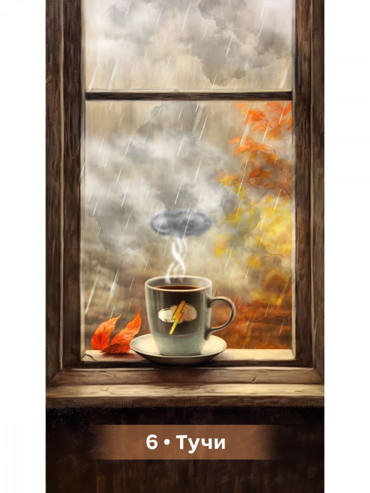 Coffee Oracle of the Petersburg Sorceress: Frau Kirchhoff (44 cards + QR instruction)