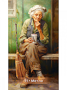 Coffee Oracle of the Petersburg Sorceress: Frau Kirchhoff (44 cards + QR instruction)