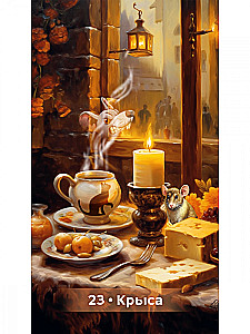 Coffee Oracle of the Petersburg Sorceress: Frau Kirchhoff (44 cards + QR instruction)