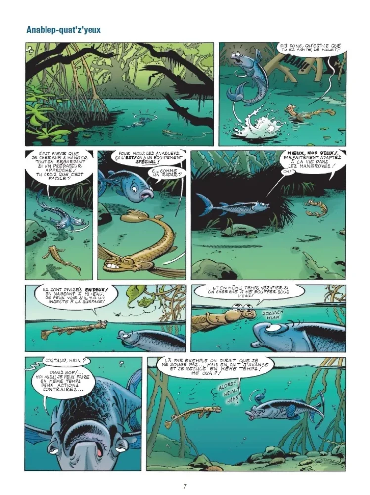 Marine Animals in Comics. Volume 4