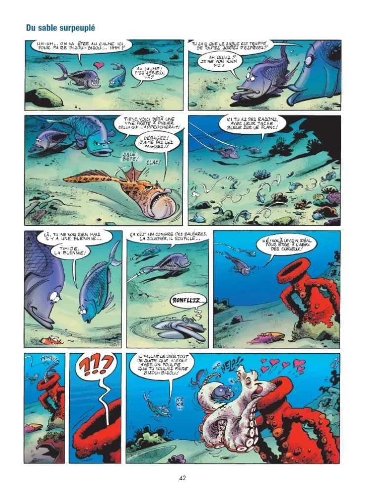 Marine Animals in Comics. Volume 4