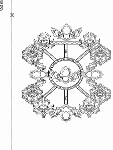 Mysterious Symbols of the Ancients. Art Therapy