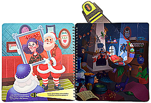 Buch mit Taschenlampe "Neujahrsdetektiv"