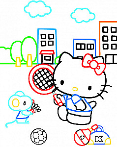 Hello Kitty. Wszystko na karnawał