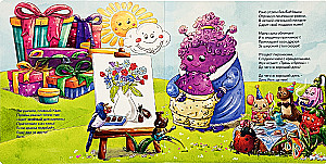 Bilderbuch mit Fenstern - Buntes Bilderbuch