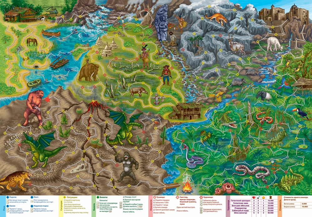 Galda spēle - Briesmonis Džio-Džangi