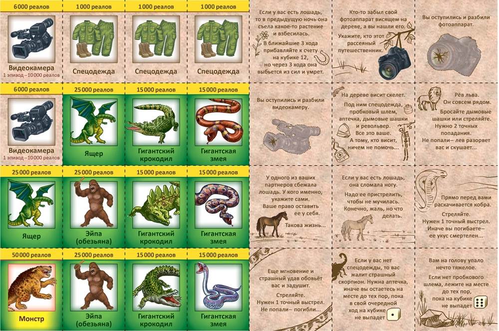 Galda spēle - Briesmonis Džio-Džangi