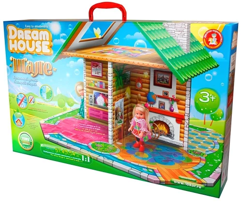 Кукольный домик быстрой сборки "Шале" Dream House