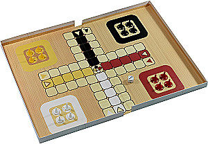 Gry planszowe - Ludo. Schody i węże