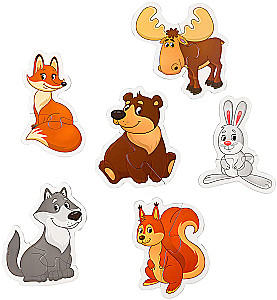 Развивающая игра - Лесные животные