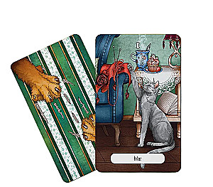 Purr-fect Deck. Tarot with Good Predictions. For Relaxation, Divination, and Good Mood (78 Cards)