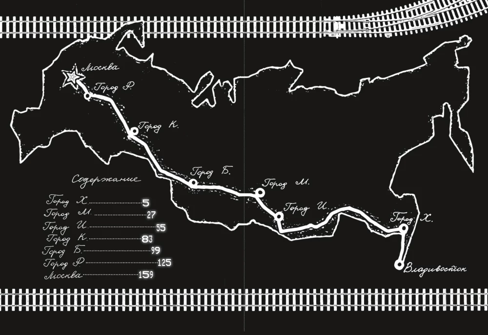 Journey from Vladivostok to Moscow
