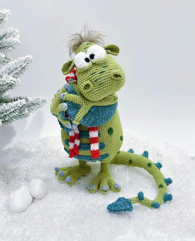 Amigurumi. Cartoon Toys. Crochet