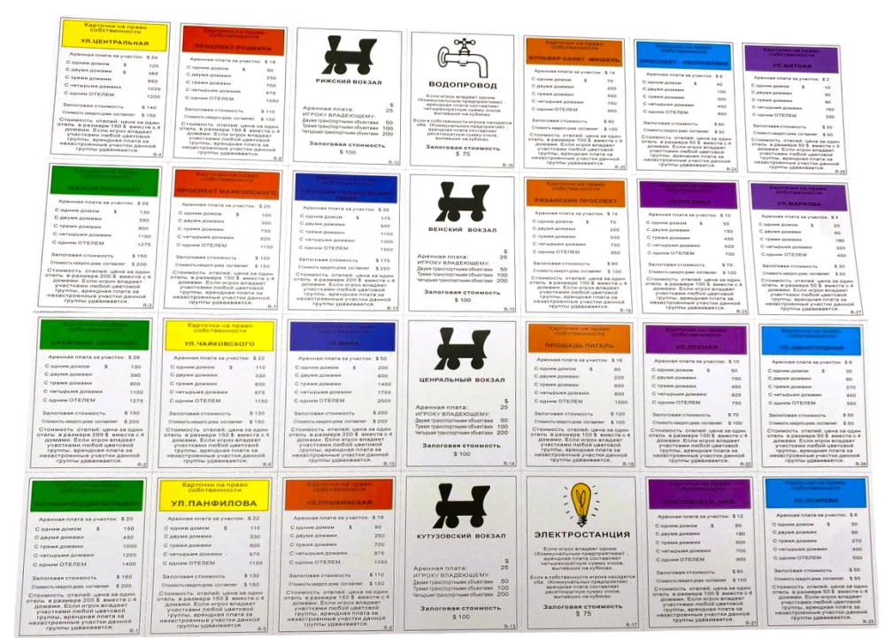 Board Game - Monopoly. Heroes