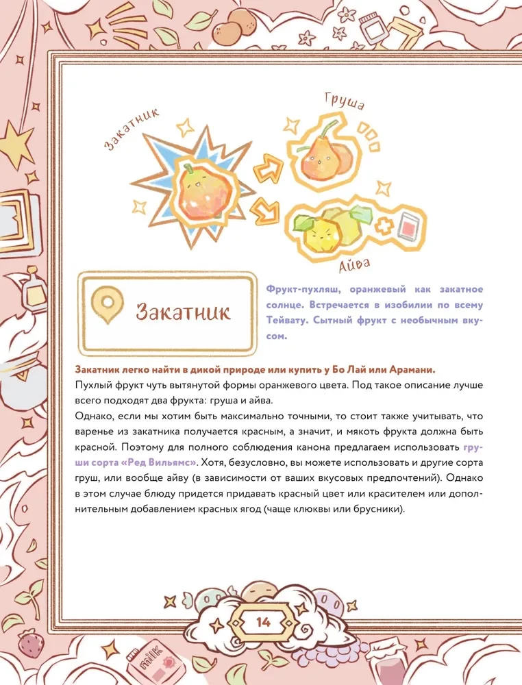 Teyvat. The Big Cookbook