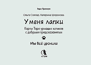 Mam łapki. Karty Tarota mruczących kotów z dobrymi przepowiedniami